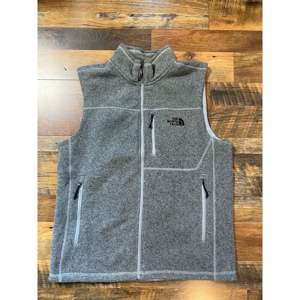 The North Face Gordon Lyons Fleece Sweater Vest Size Large Full Zip